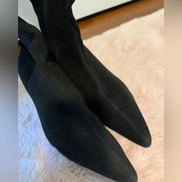 BOGO Pazzo Suede Knee High Boots - Picture 2 of 9